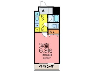 アストレア豊中清風荘の物件間取画像